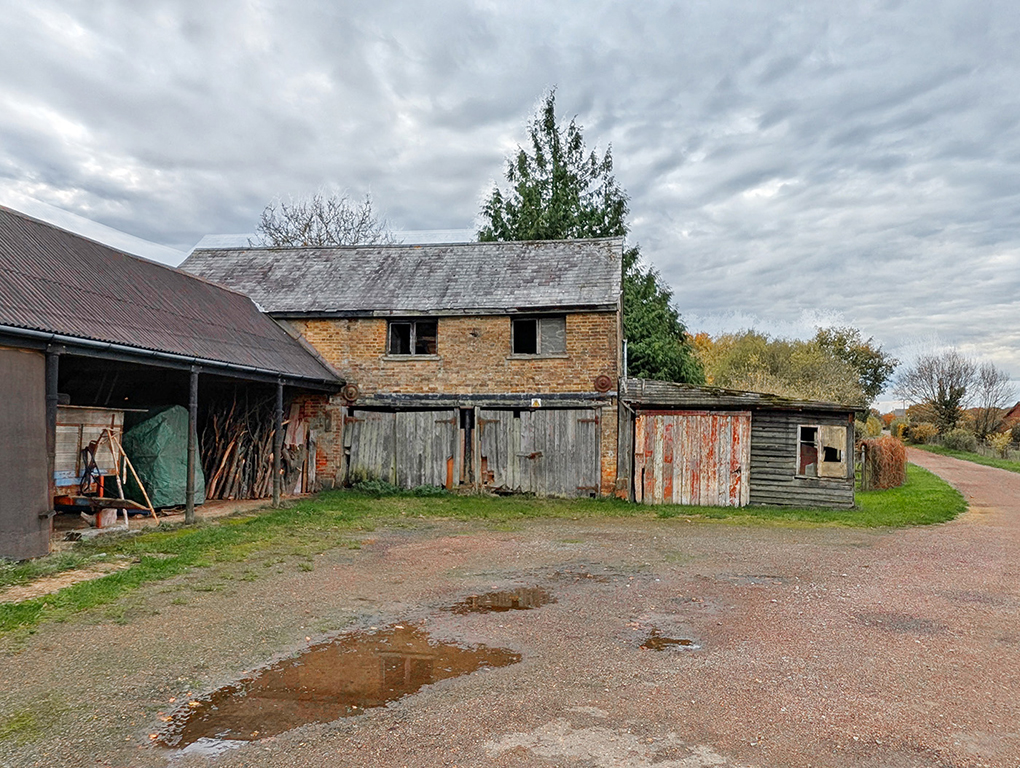 Old Farm Buildings by Robert Knight