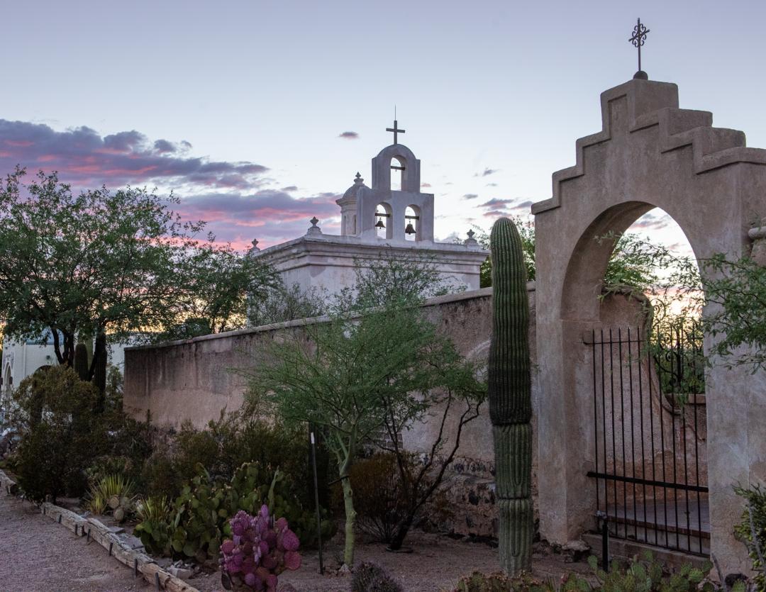 San Xavier del Bac by Phyllis Peterson