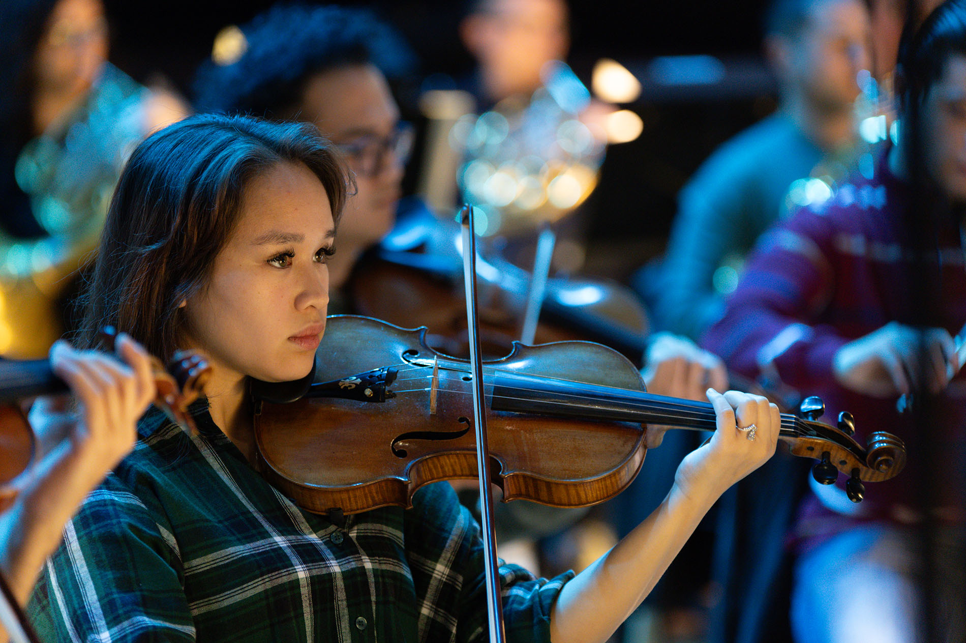 The Young Violinist by Mark Grech