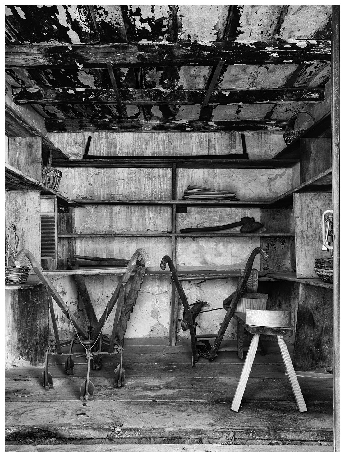 Farmer's Shed Circa 1785 by Charles Jemmott