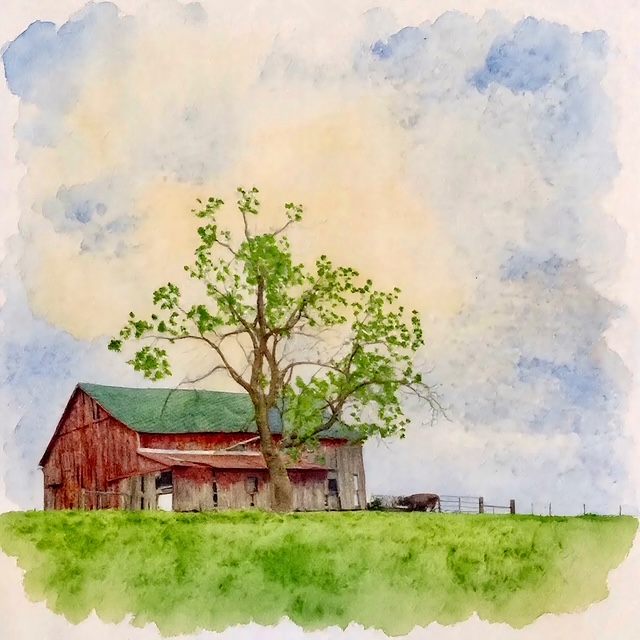Learning How to do Watercolor by Jerry Hug
