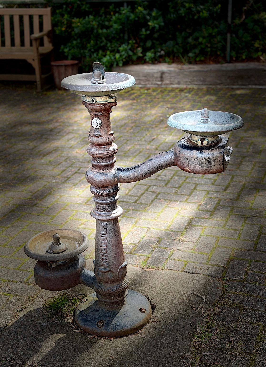 Old Town Fountain by Pamela Hoaglund