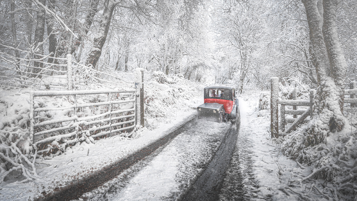 Driving Home for Christmas by Bruce Harley