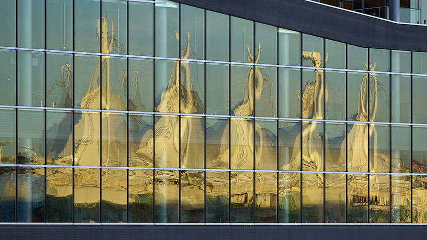 Five Sails Dancing by Rick Taft