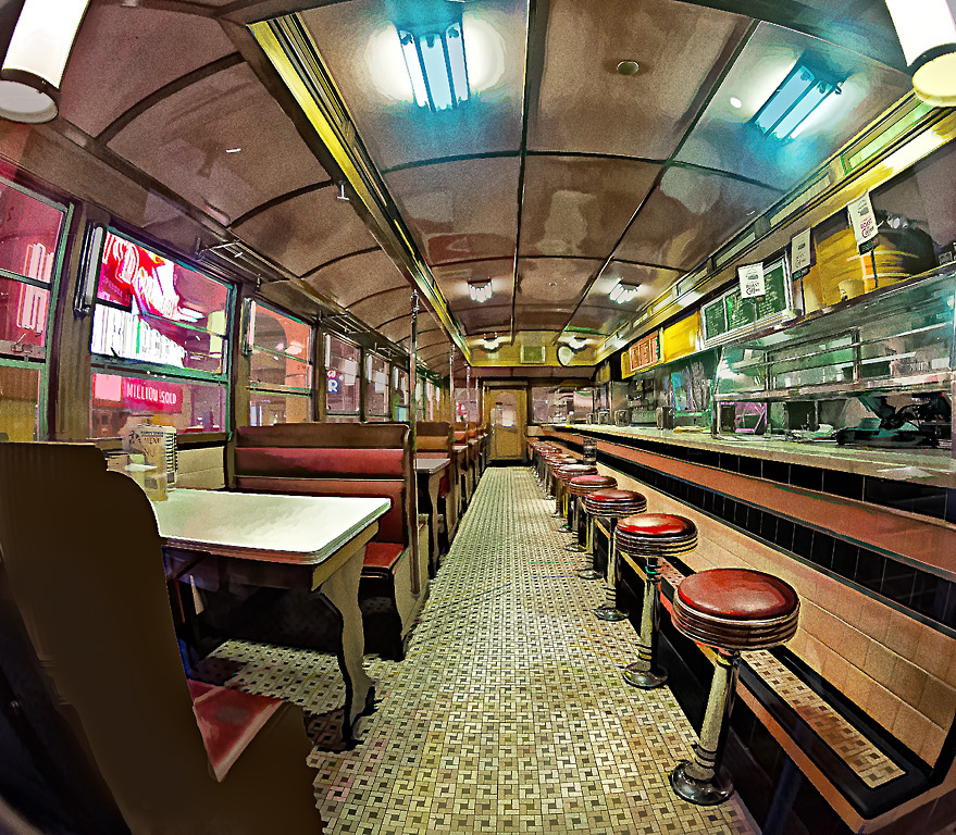The Diner by Ron Clegg