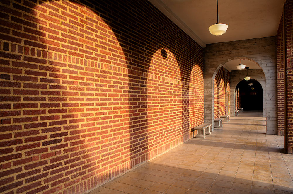 Arches and Shadows by Lori Azevedo