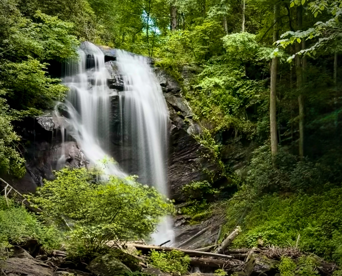 Silky Waterfall by Carol Heffernan