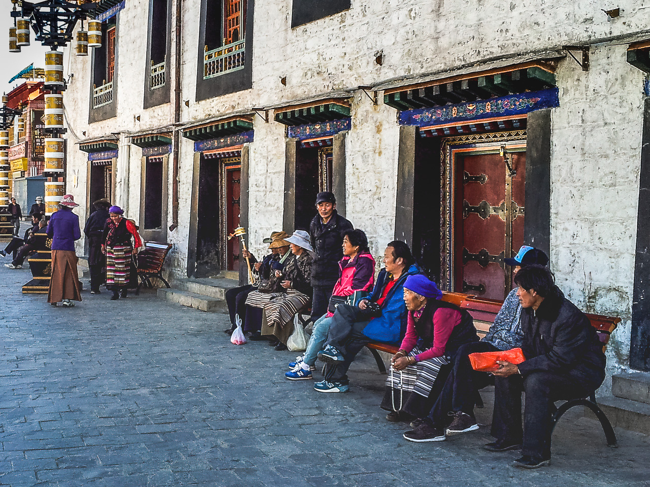On Lhasa Street by Tom Lee