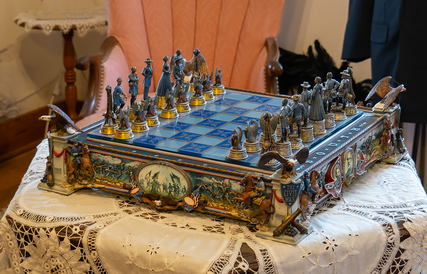 Civil War Chess Set by Tom McCreary