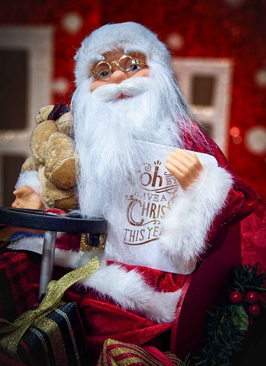 Santa by Nelson Charette