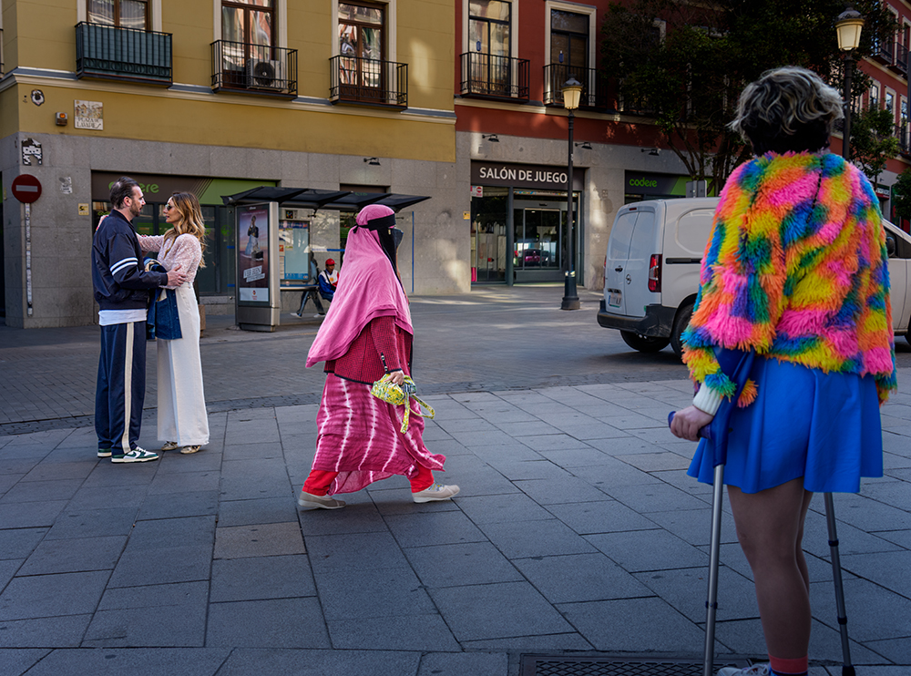 Standing on the Corner by Bruce Goodman