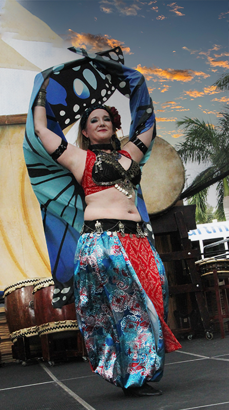 Belly Dancer by Bev Caine