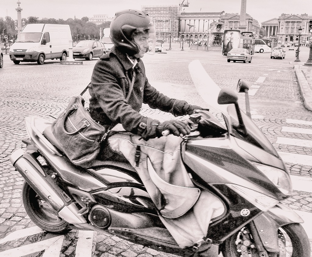 Paris Commuter by Kathleen McCrary