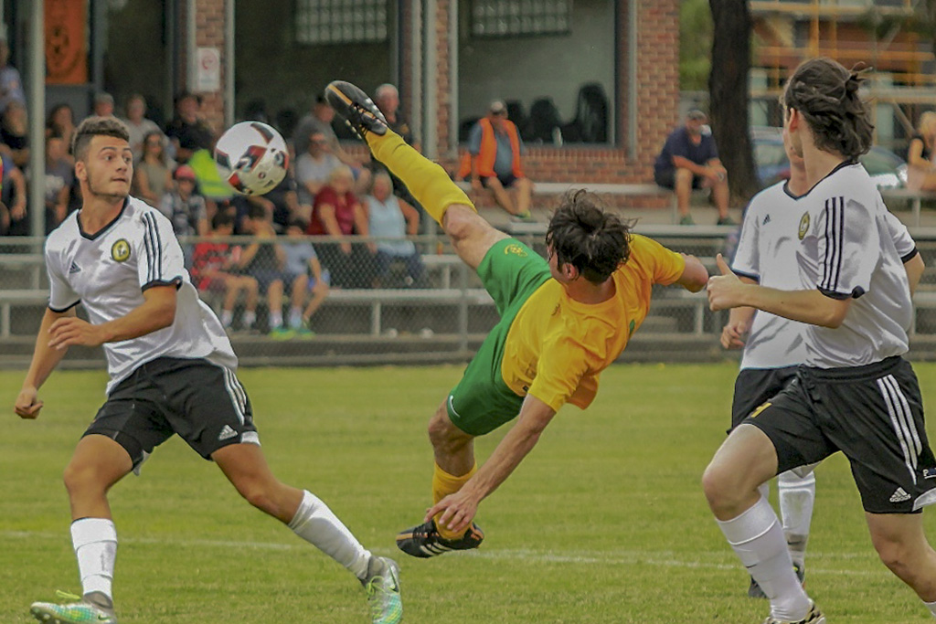 Bicycle Kick by Ronald Davis