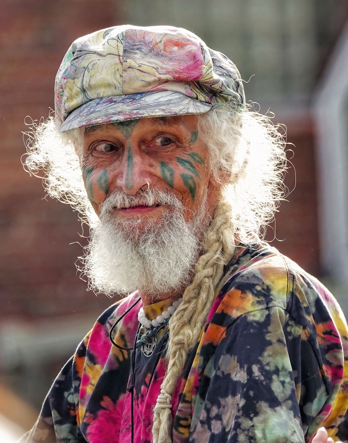 Wide-eyed Hippie by Rita Johnston