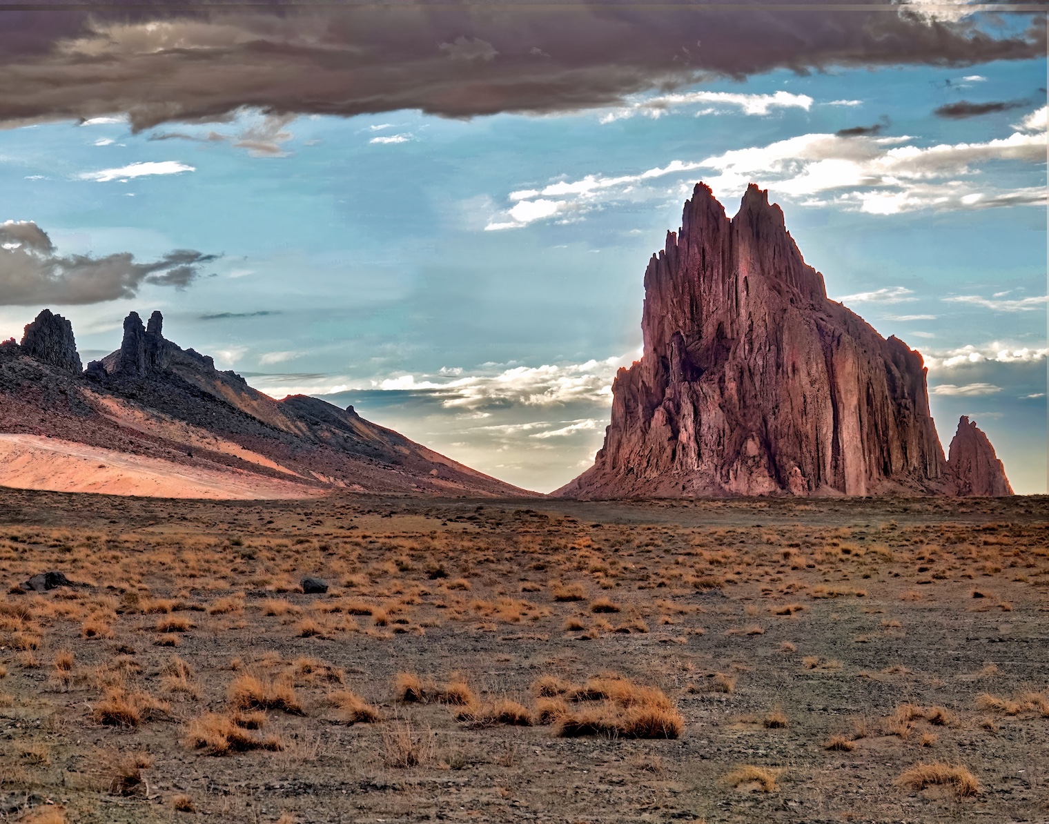 Walking into Shiprock by Rita Johnston