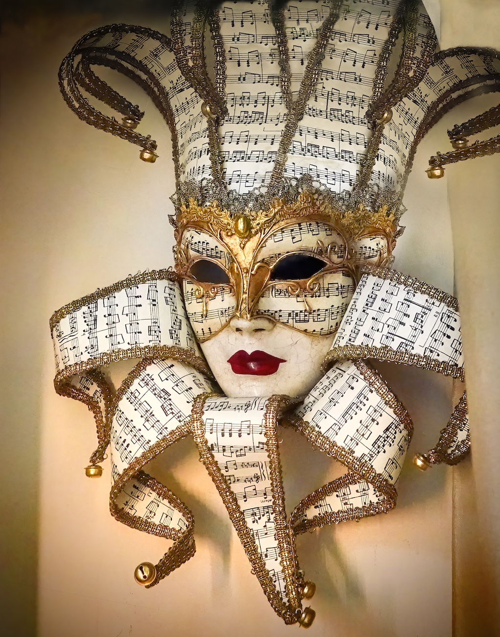 Musical Mask by Rita Johnston
