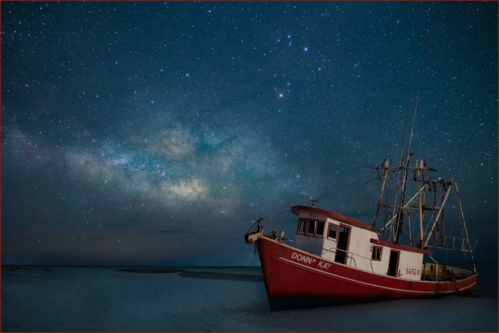 DONNA KAY SAILING INTO THE MILKYWAY by Richard Story
