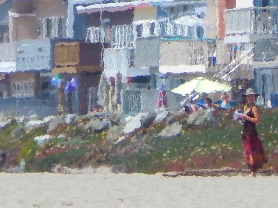 Heat Wave at the Beach by Karen Randall