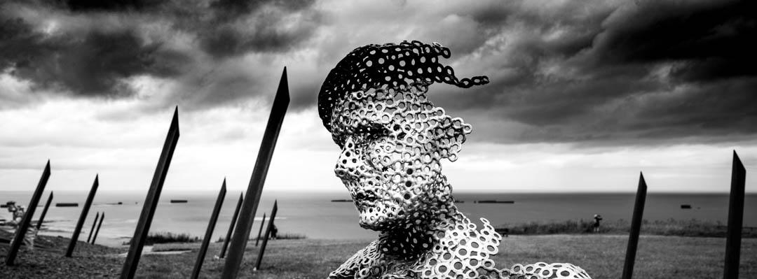 Soldier at Juno Beach by Adrian Schaub
