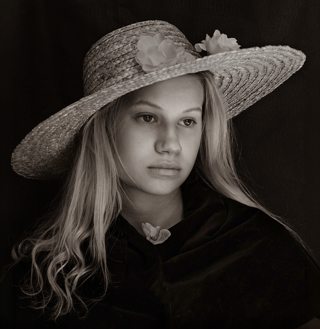 Ophelia in the Manner of Julia Margaret Cameron by Donna Sturla