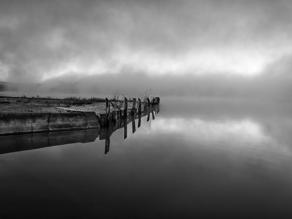 Fog on the Lake by Emil Davidzuk