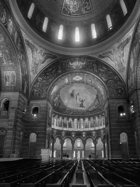 St. Louis Basilica  by Emil Davidzuk