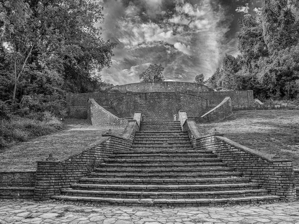 Fort Belle Fontaine Grand Staircase by Emil Davidzuk