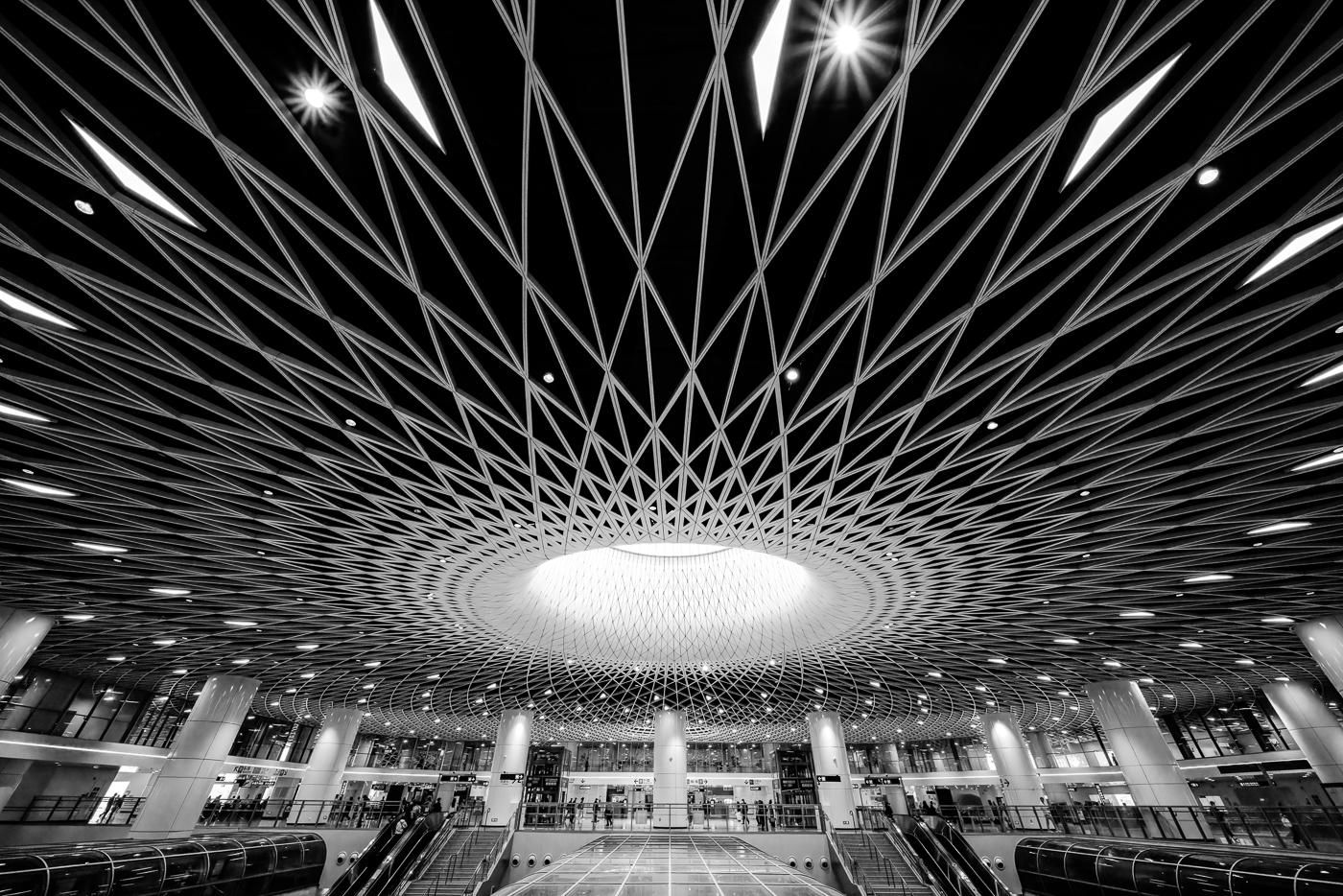 Shenzhen Metro Station by Mandy Vien