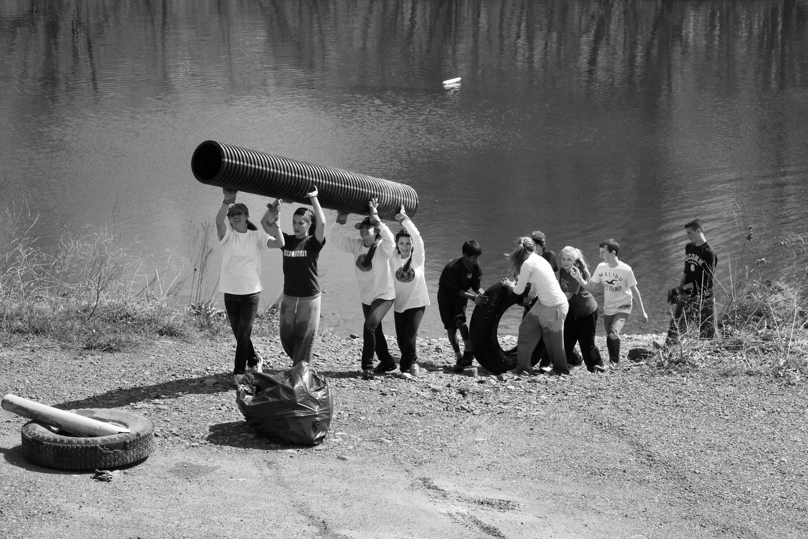 Stream Cleanup by Jerry Snyder
