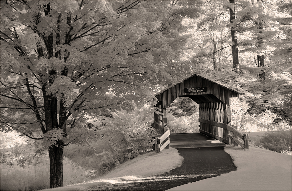 Thomas L. Kelly Covered Bridge by Charles Walker