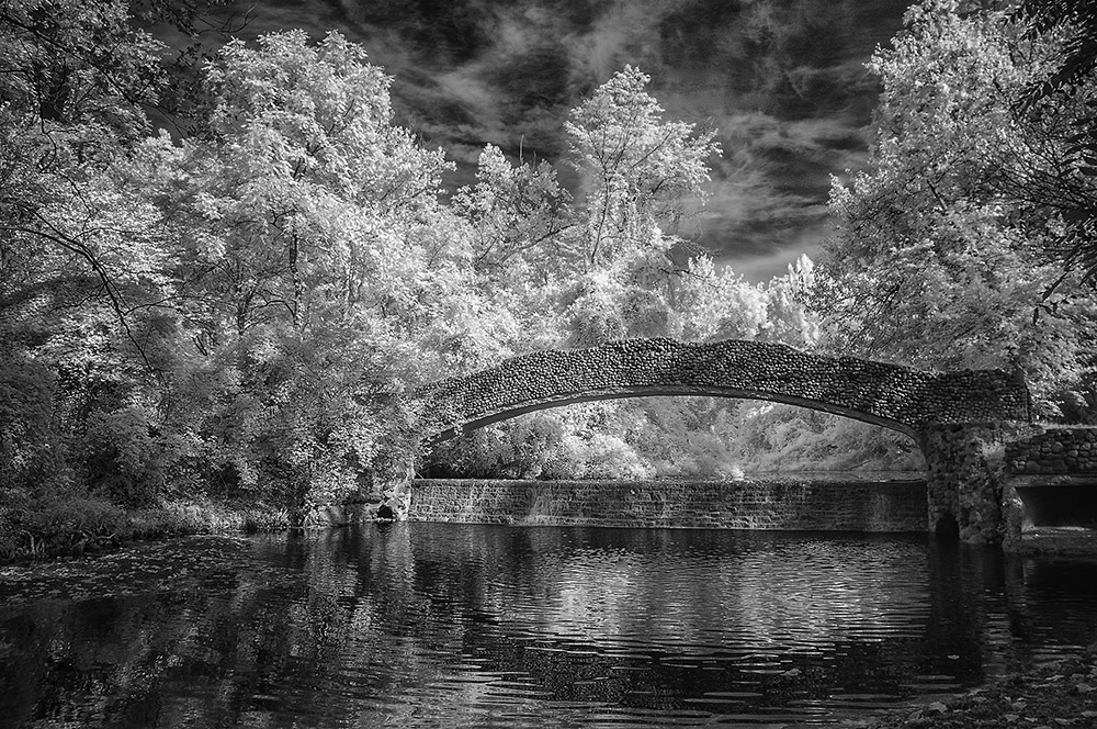 BRIDGE OVER PEACEFUL WATERS by Gary Potts