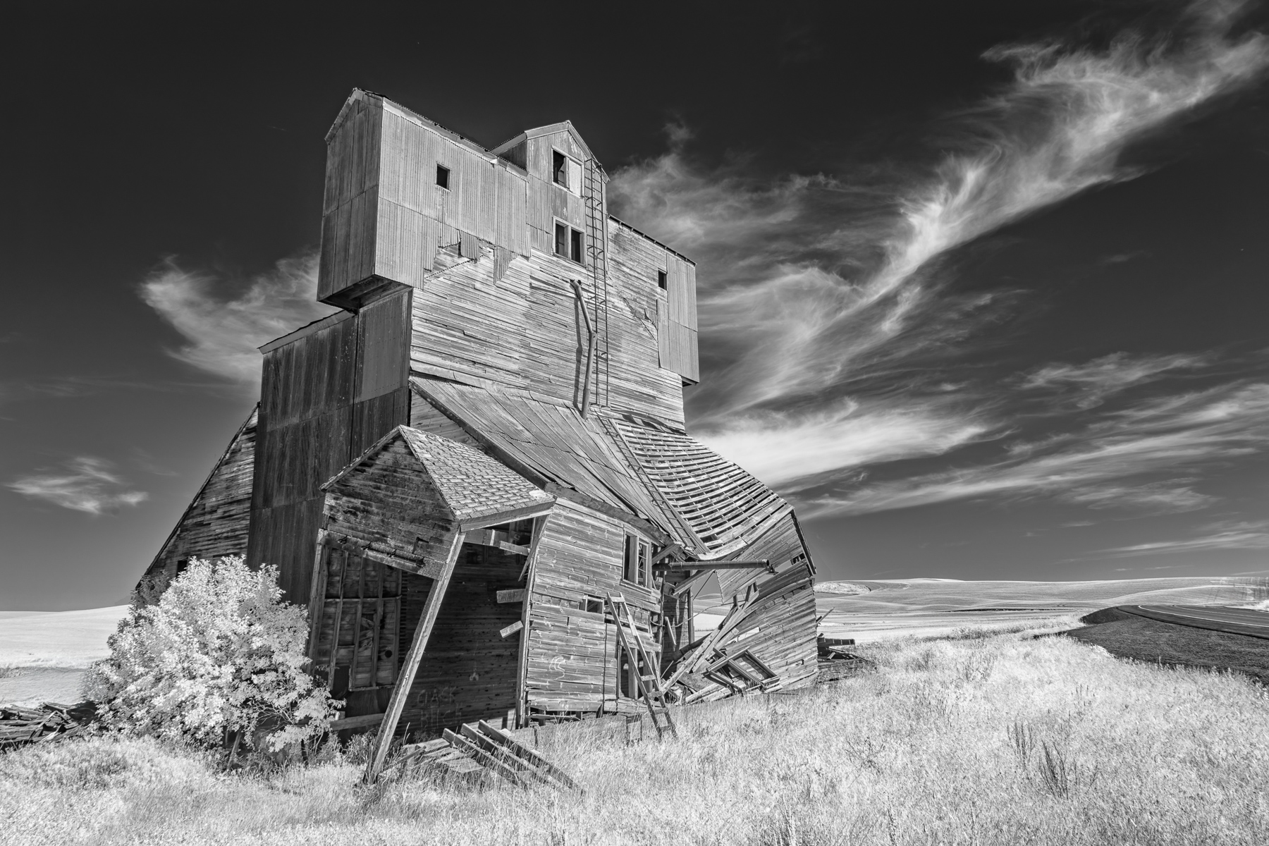 Palouse Grain Elevator by Henry Heerschap