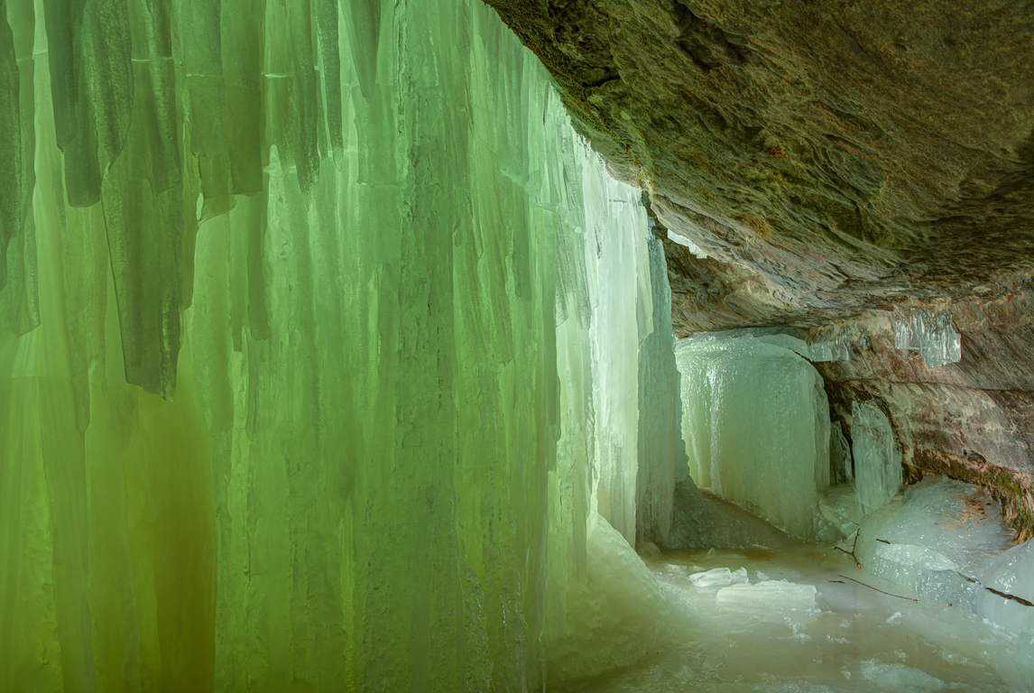 Eben Ice Caves by Cindy Bilinsky