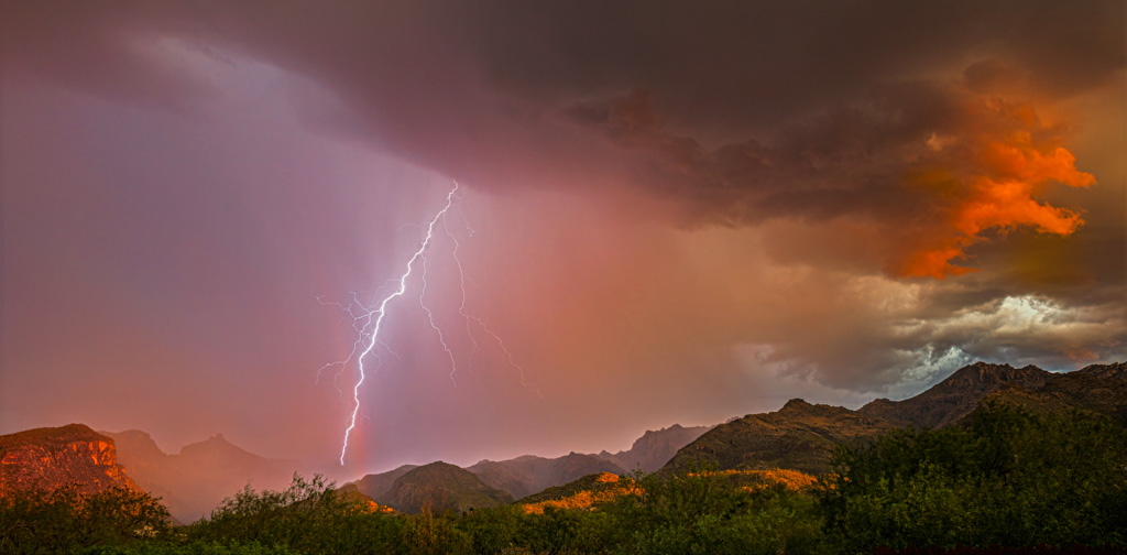 Monsoon Storm by Butch Mazzuca
