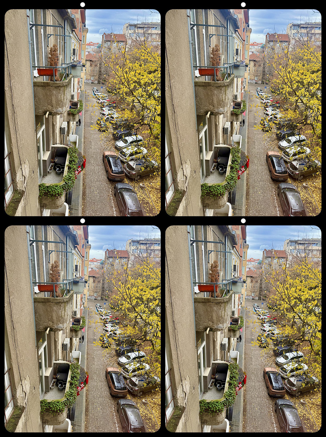 Bulgaria Apartment View by Andrew Parke