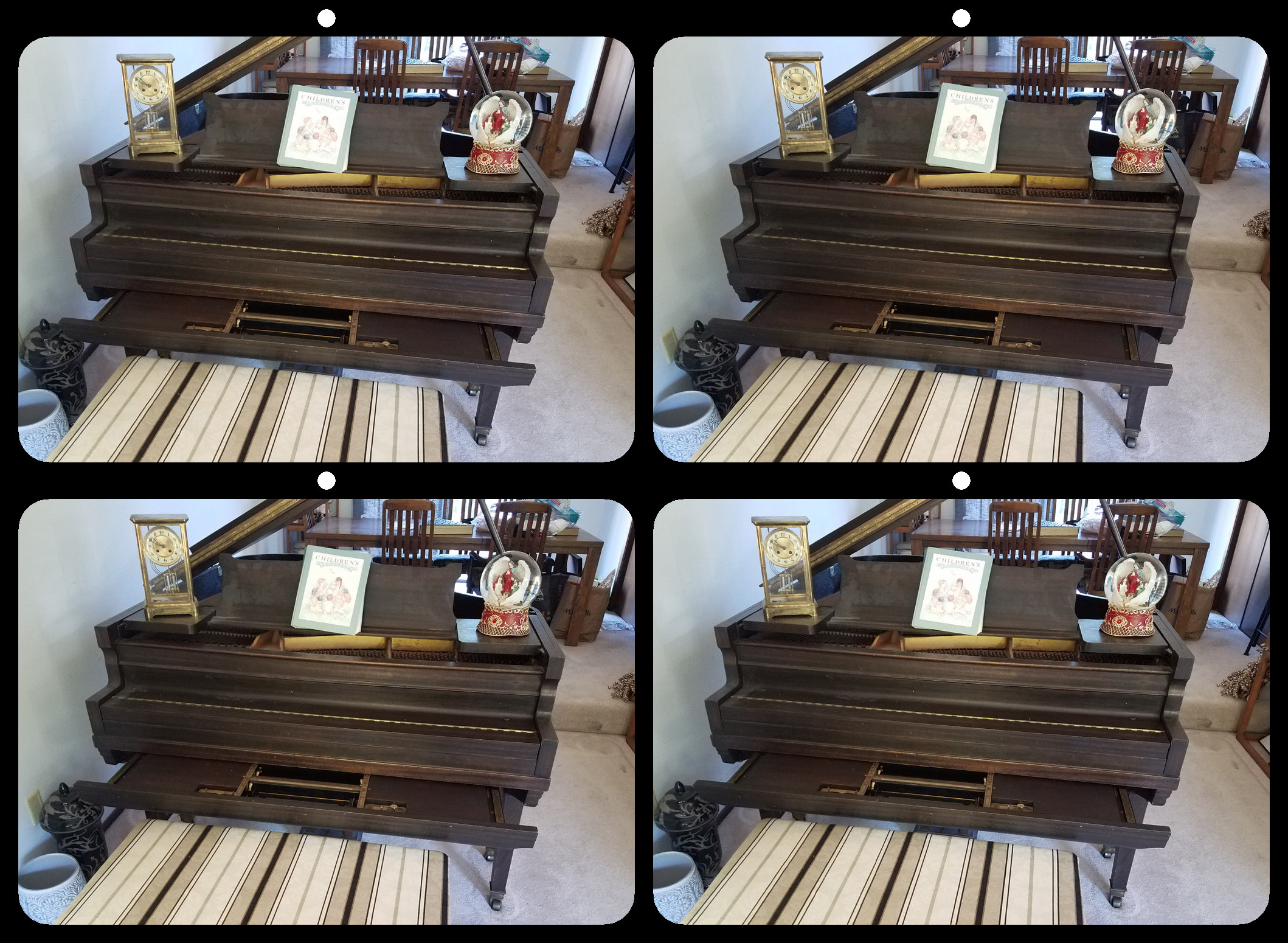 Baby Grand Player Piano by David Allen