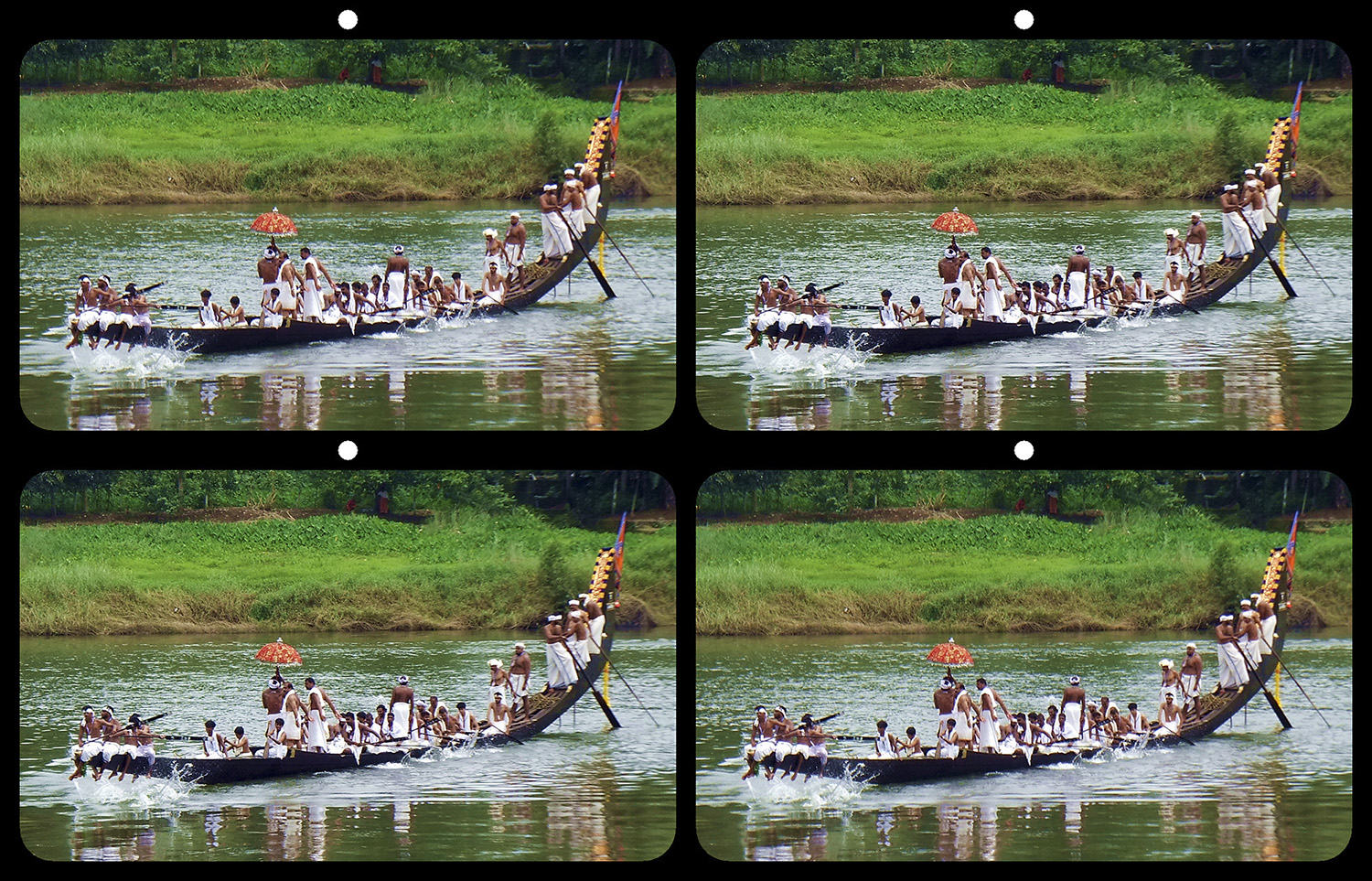 Snake Boat by Dr V G Mohanan Nair