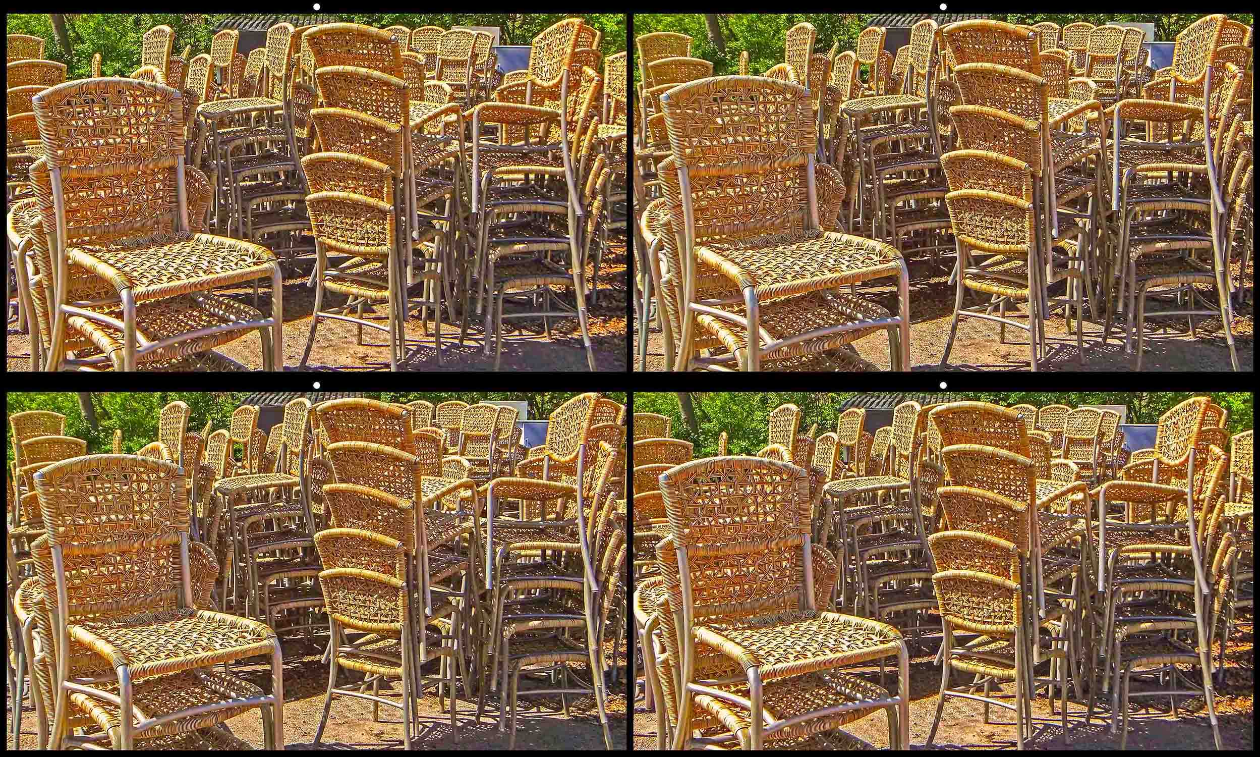 Stacks of Chairs by Signe Emmerich