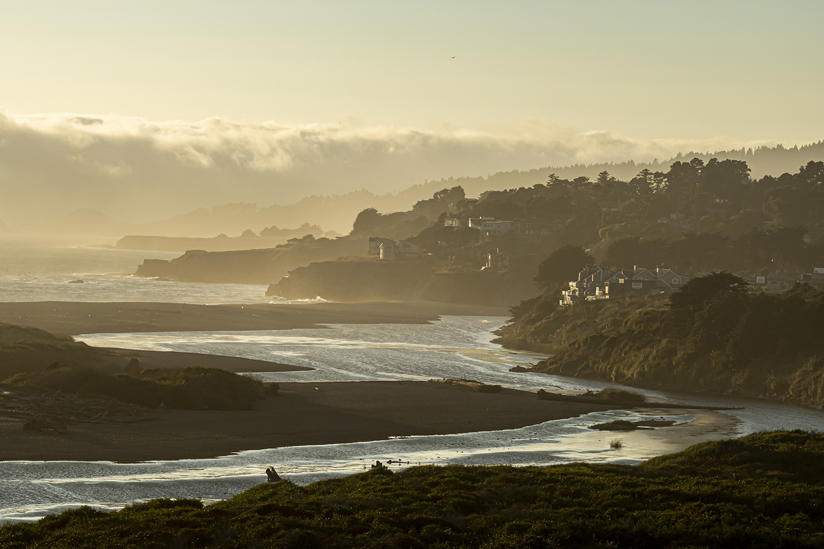 Afternoon on Highway 1 by Jerry Baumann