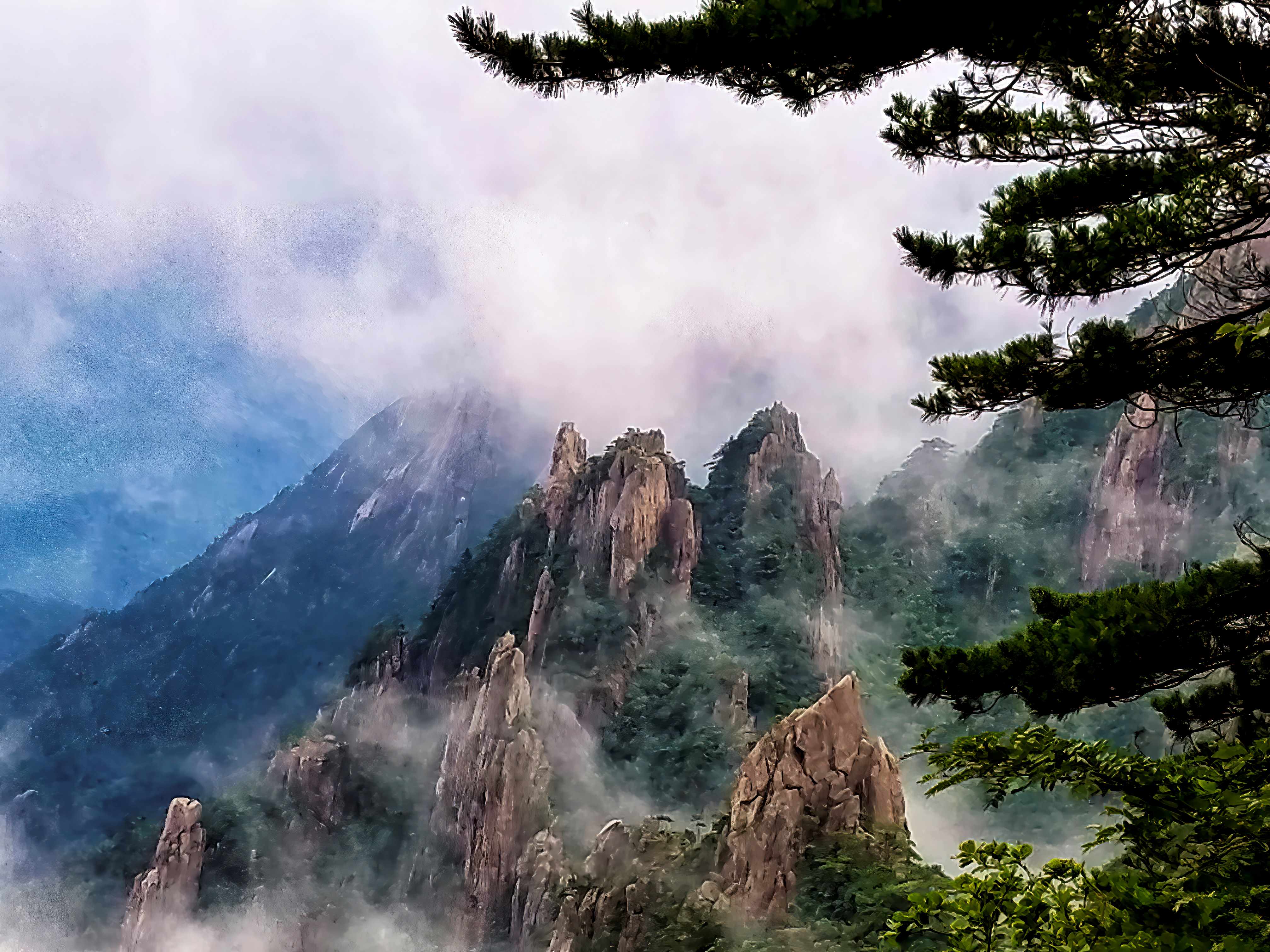 Yellow Mountain by Kirk Gulledge