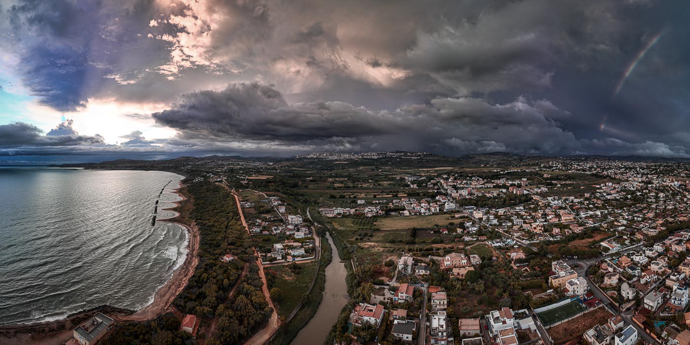 Storm above Agrigento - Sicily by Stefaan Brodelet