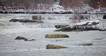 Upper Niagara River in the Winter