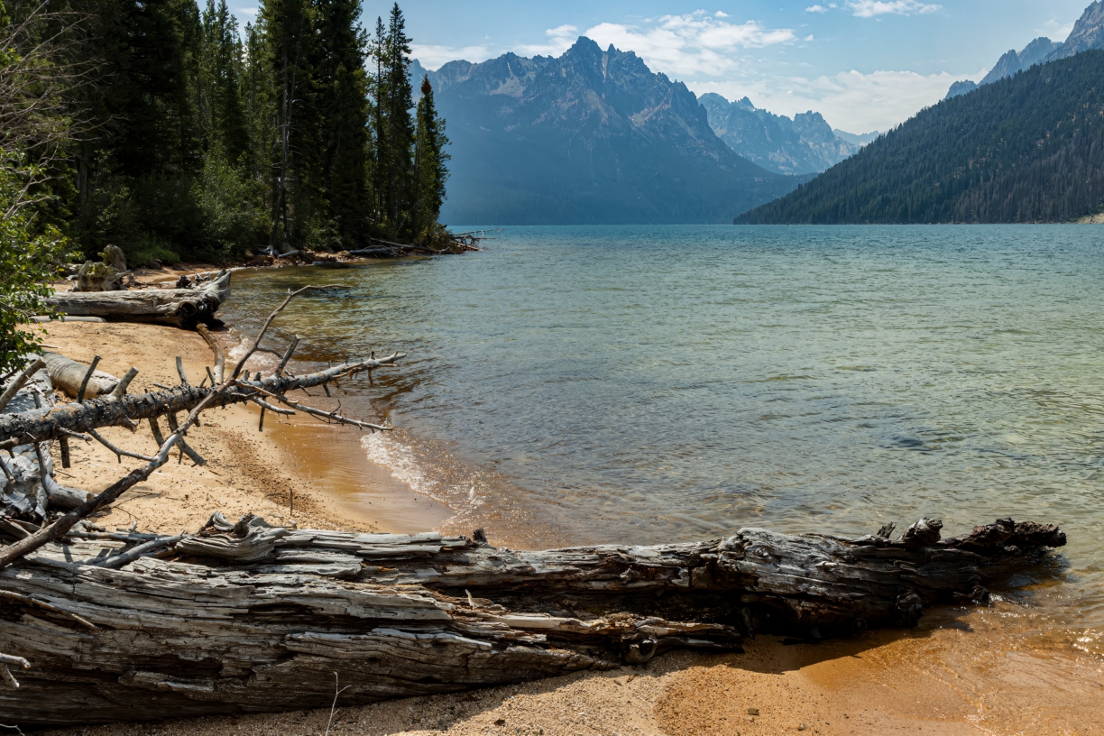 Red Fish Lake, Idaho by Jerry Baumann