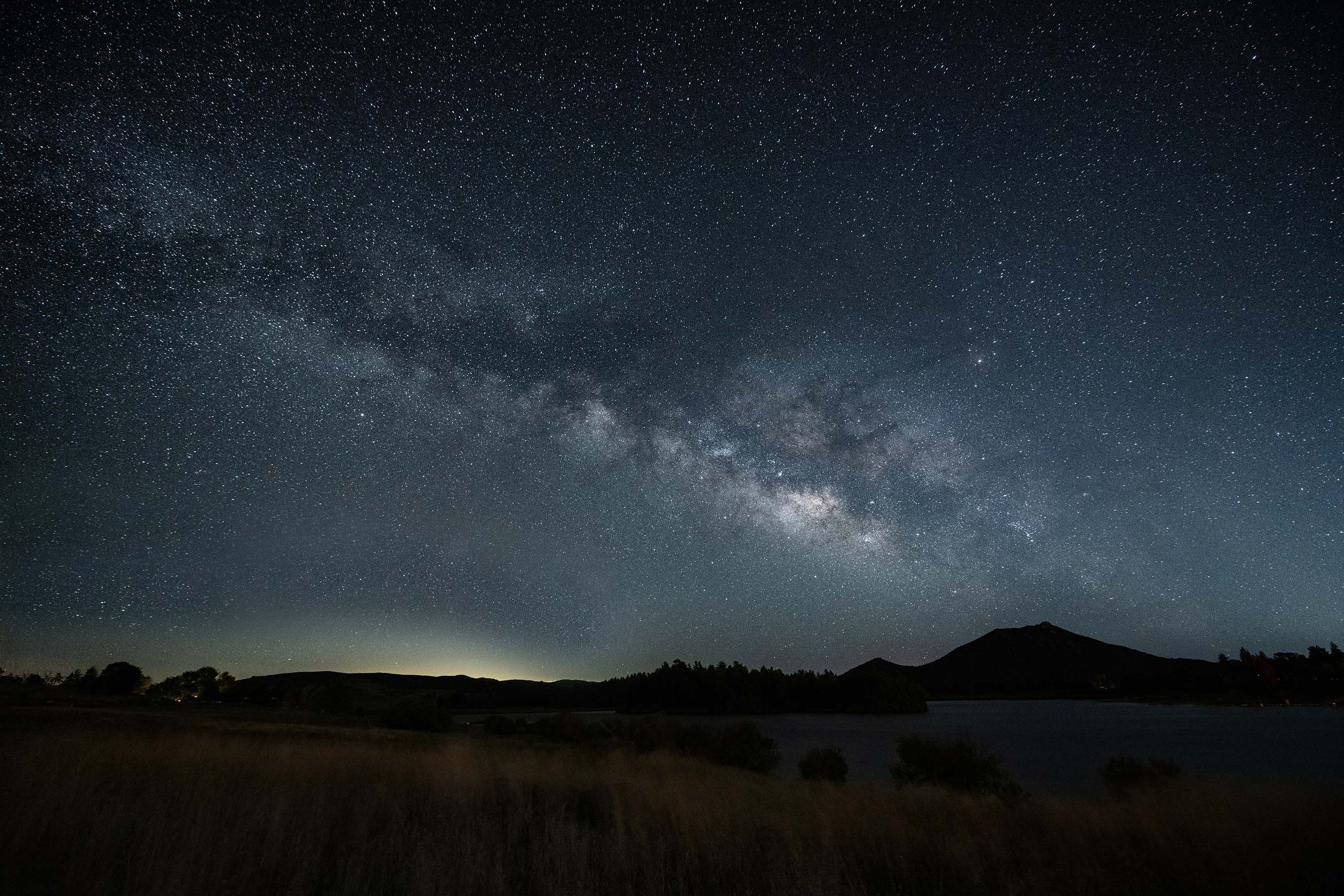 Milky Way at Cuyamaca State Park, CA by John Zhu