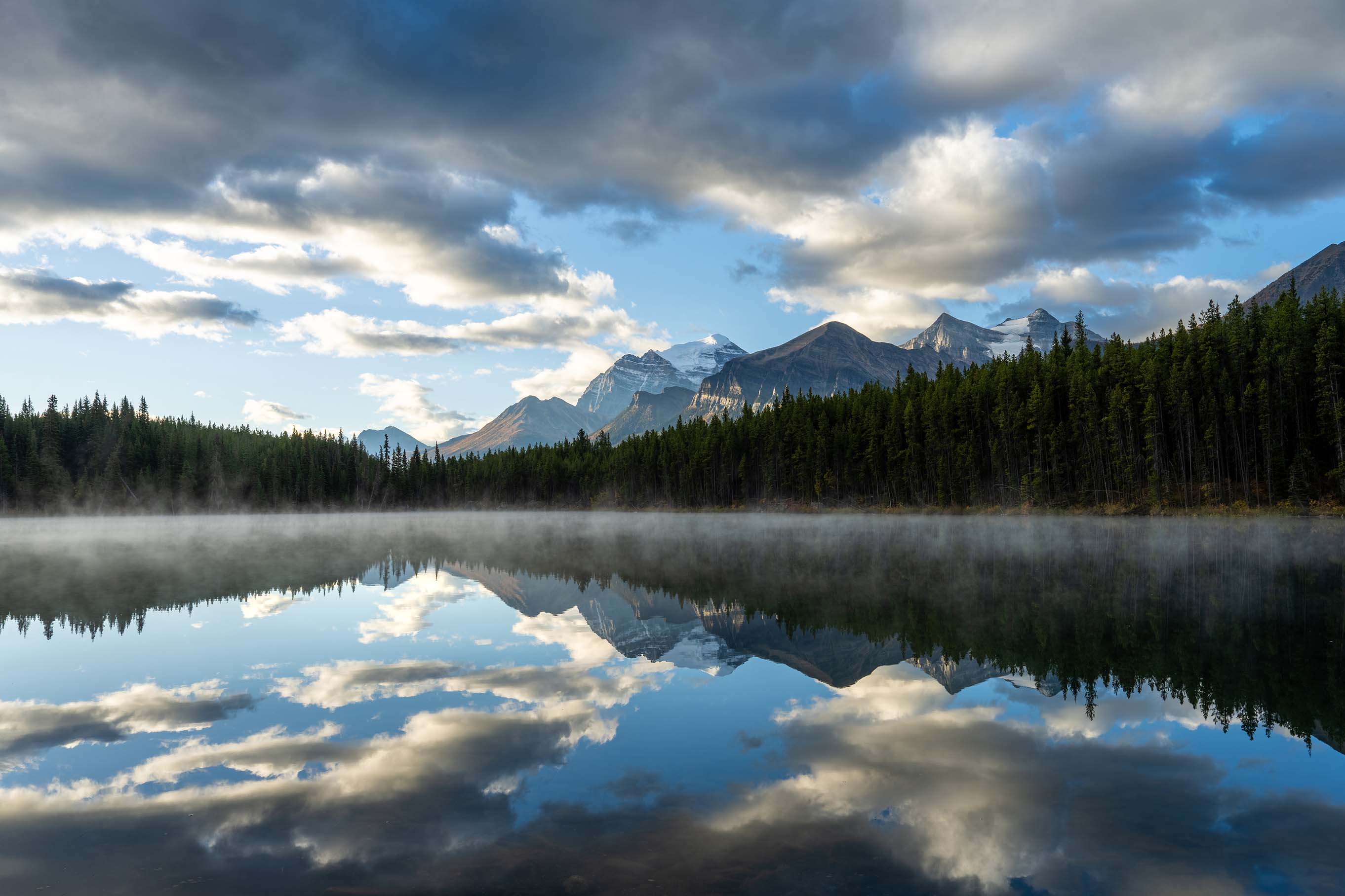 Morning Light at Banff National Park by John Zhu