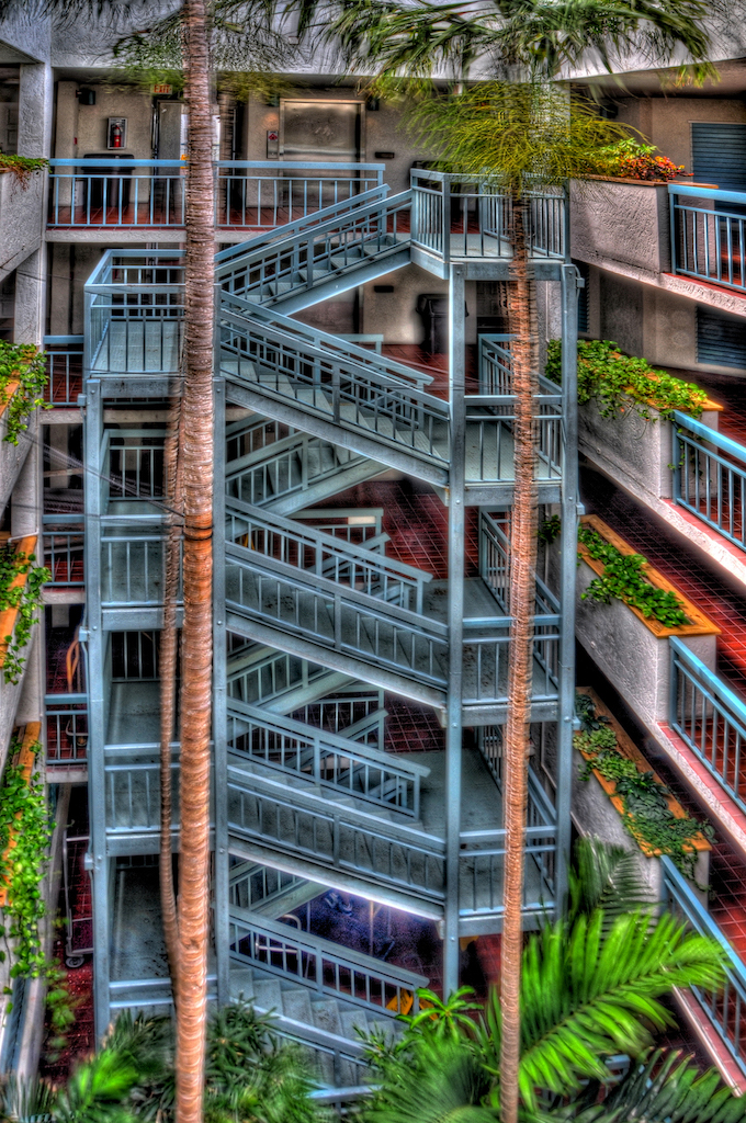 Painterly Staircase by Tom Buckard