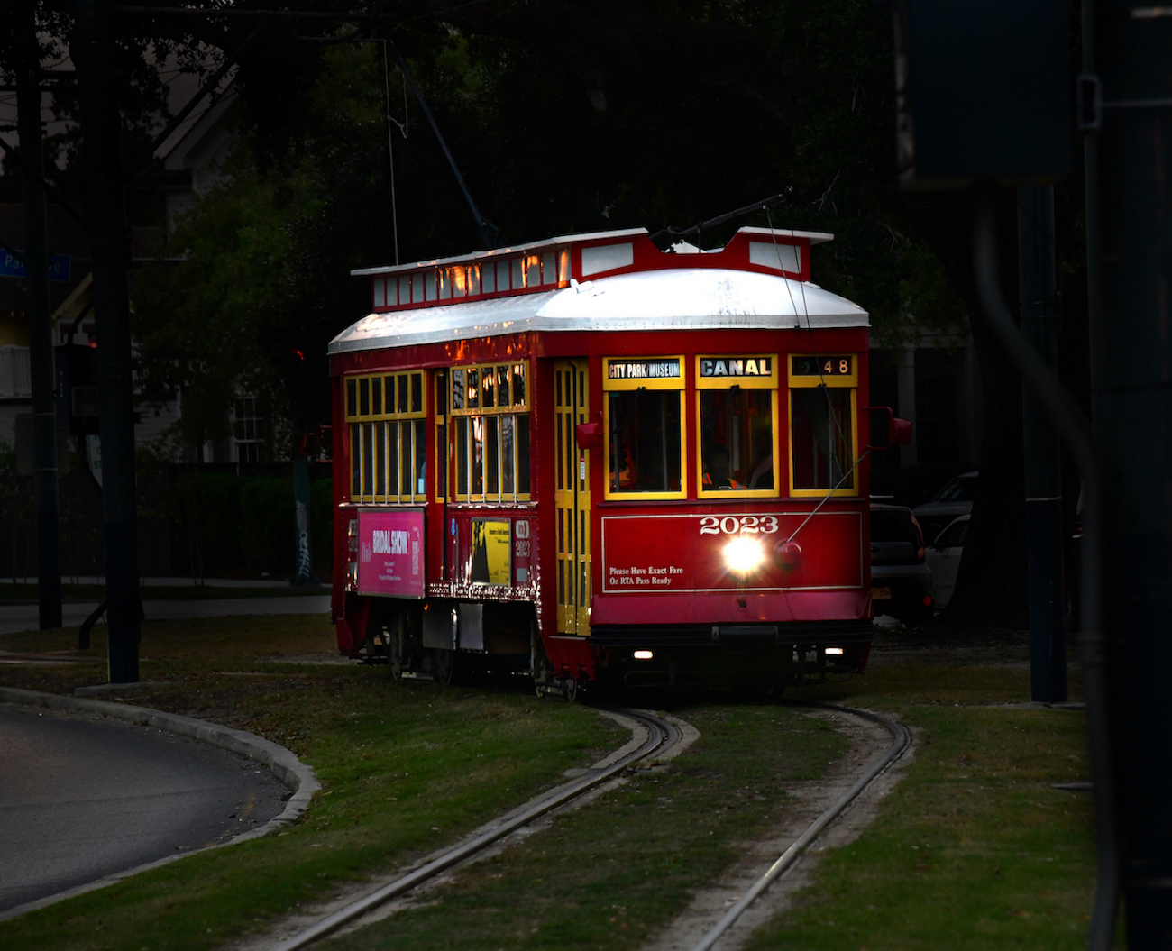 New Orleans Streetcar 2023 by Tom Buckard