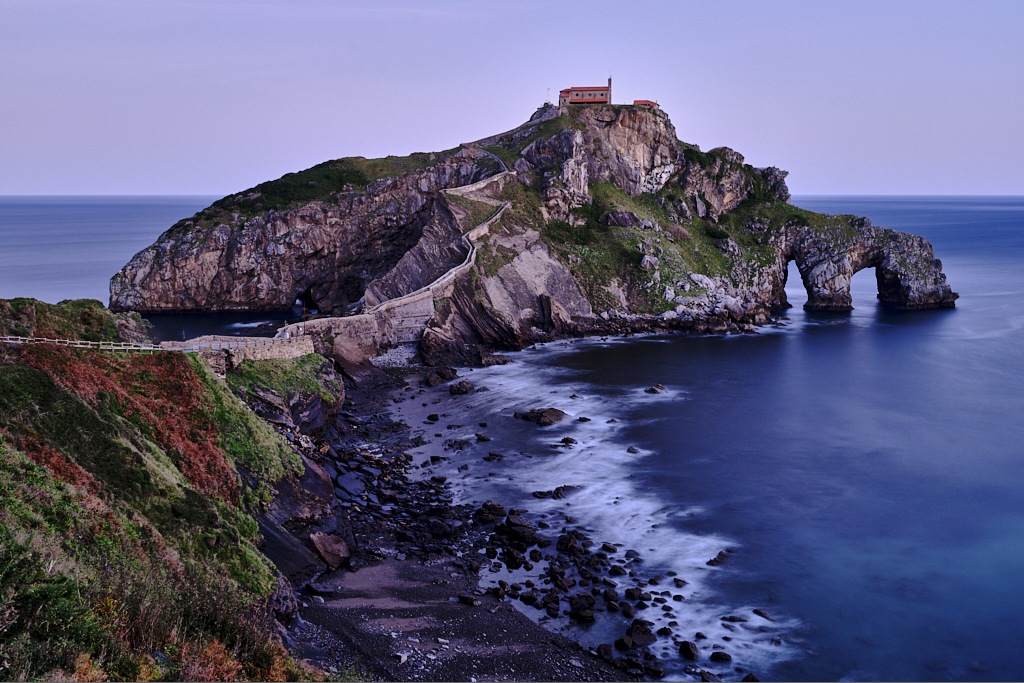 San Juan de Gaztelugatxe by Michele Borgarelli