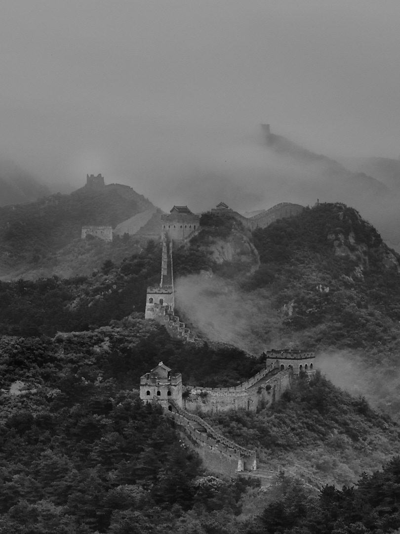  A foggy morning at Jinshangling